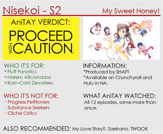 Illustration for article titled Nisekoi Season 2: The Ani-TAY Review